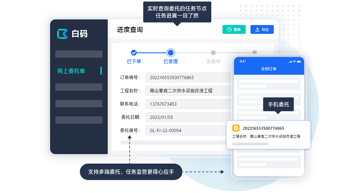 lims实验室管理系统多端委托